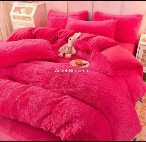 3pcs fluffy Duvet/bedcover sets
