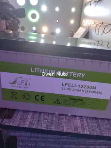 Leoch lithium battery 200ah