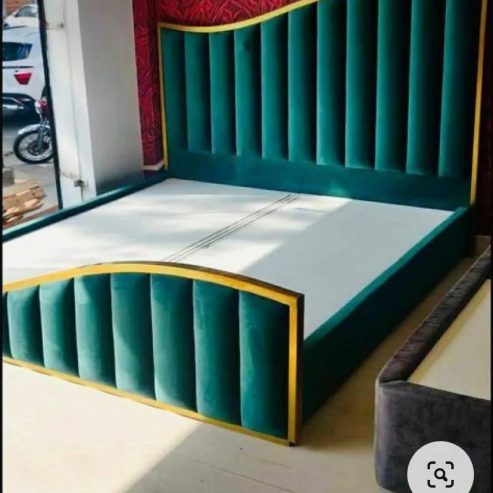 5*6 modern bed for your dreams in green