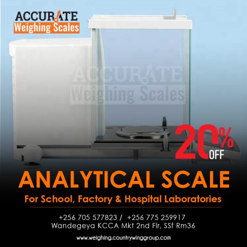 analytical balance with automatic weight