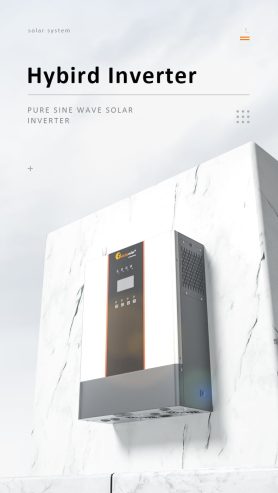 3KVA, 24V Felicity Hybrid Solar Inverter