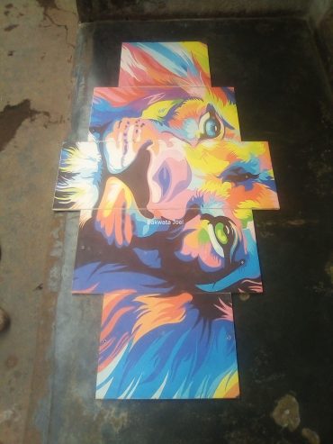 Lion King art piece
