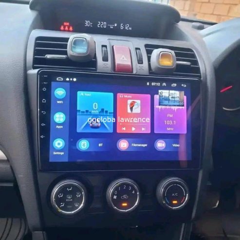 Subaru Impreza 2013 android radio upgrad
