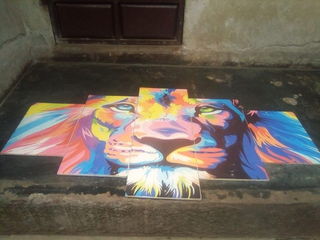 Lion King art piece