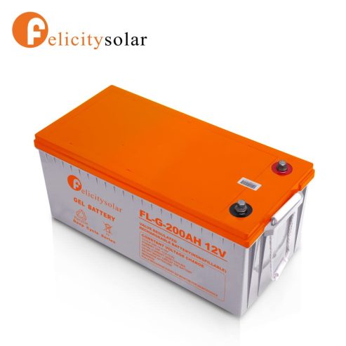 12V 200AH Gel Deep cycle Solar Battery