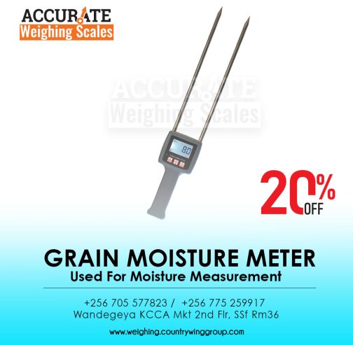 Supertech moisture meter for grain