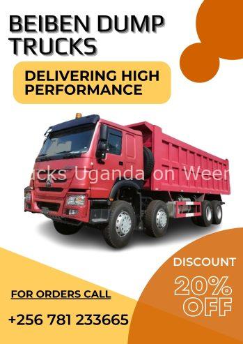 Beiben Dump Truck Heavy Duty in Uganda,+256 781233665