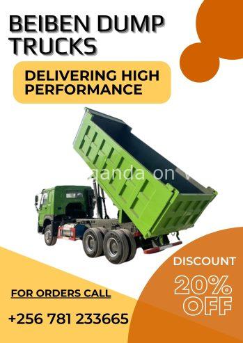 Dump Truck High Quality Supplier In Uganda +256 781233665