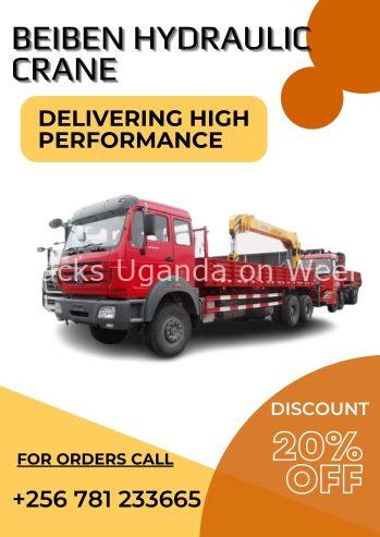 New Crane Truck Beiben, Sinotruk, Howo Uganda 0781233665
