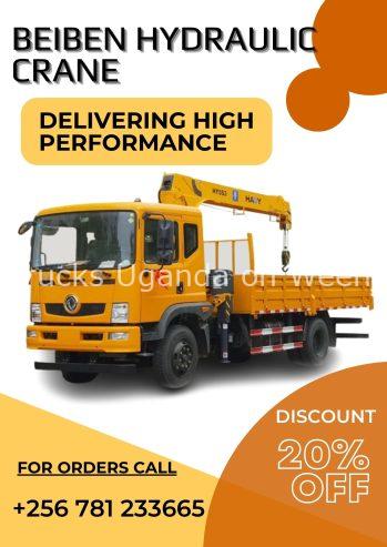 Crane Truck Semi-trailer In Uganda,+256 781233665
