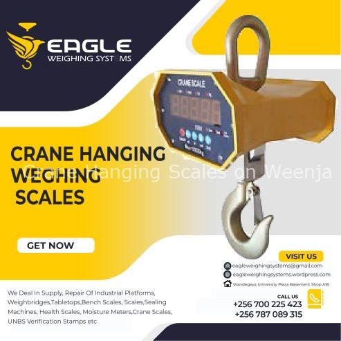 Industrial Crane scales 5 ton in Uganda +256 700225423