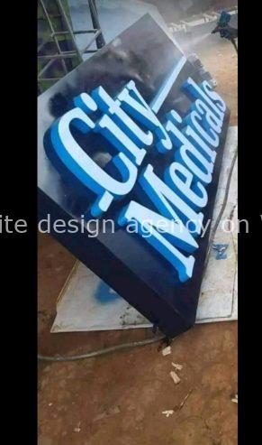 3D metal signs in Kampala Uganda +256 781233665