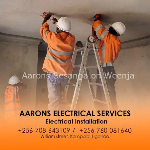 Authorised electrical services in Kampala Uganda