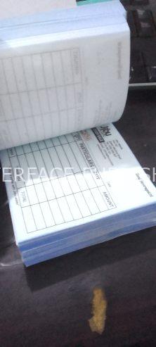 Receipt Books and Invoice Books