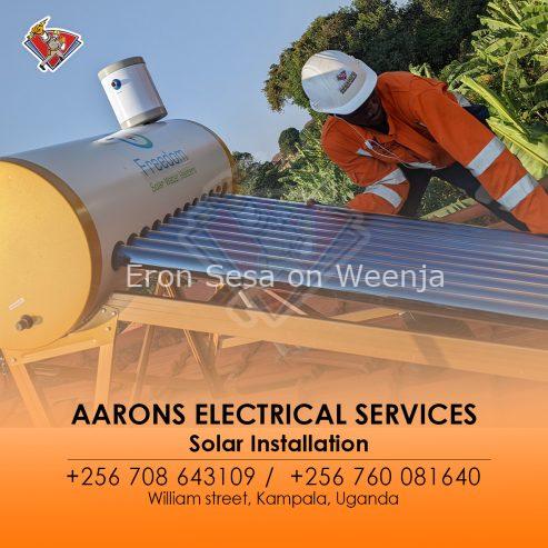 Best solar system installation in Kampala Uganda