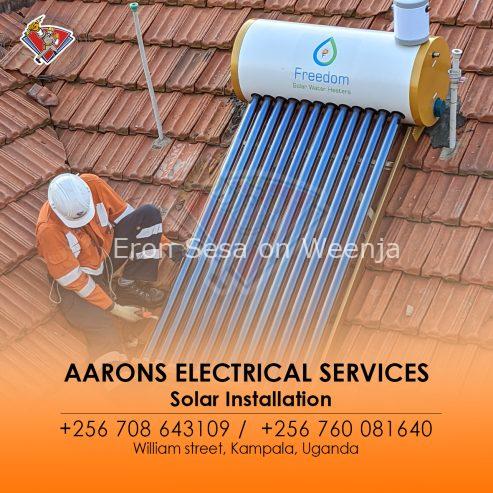 Solar System Installers in Kampala Uganda